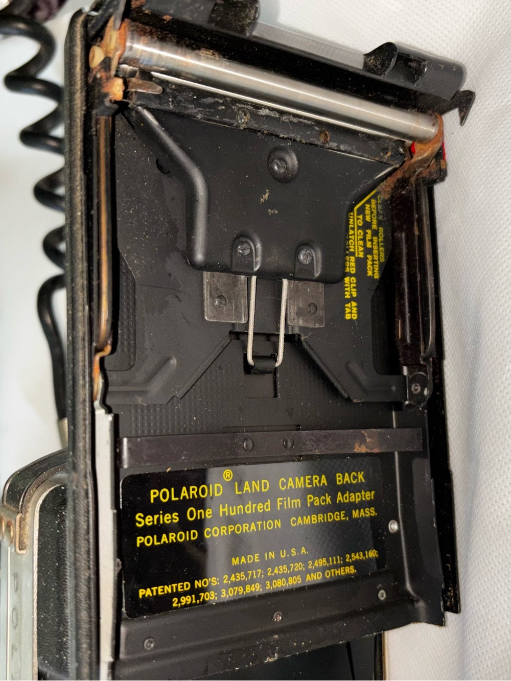 Vintage Polaroid CU-5 Close-Up Macro Land Camera & Power Pack System - Picture 7 of 13